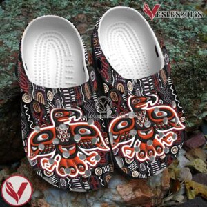 Native American Crocs Clog Shoes For Kid and Adult Style 54, Unique Gift From  Vesles2014S 2