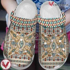 Native American Crocs Clog Shoes For Kid and Adult Style 55, Unique Gift From  Vesles2014S