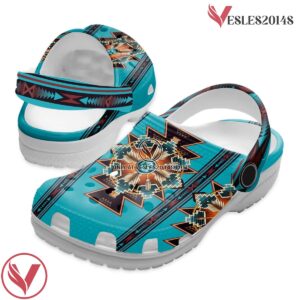 Native American Crocs Clog Shoes For Kid and Adult Style 62, Unique Gift From  Vesles2014S