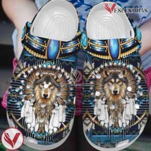 Native American Crocs Clog Shoes For Kid and Adult Style 67, Unique Gift From  Vesles2014S