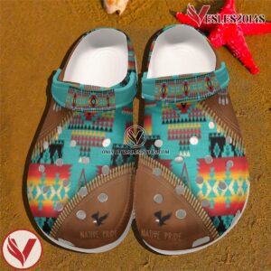 Native American Crocs Clog Shoes For Kid and Adult Style 69, Unique Gift From Vesles2014S 3