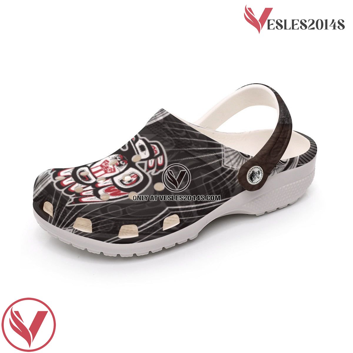 Native American Crocs Clog Shoes For Kid and Adult Style 7, Unique Gift From Vesles2014S 3