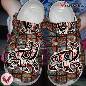 Native American Crocs Clog Shoes For Kid and Adult Style 74, Unique Gift From  Vesles2014S