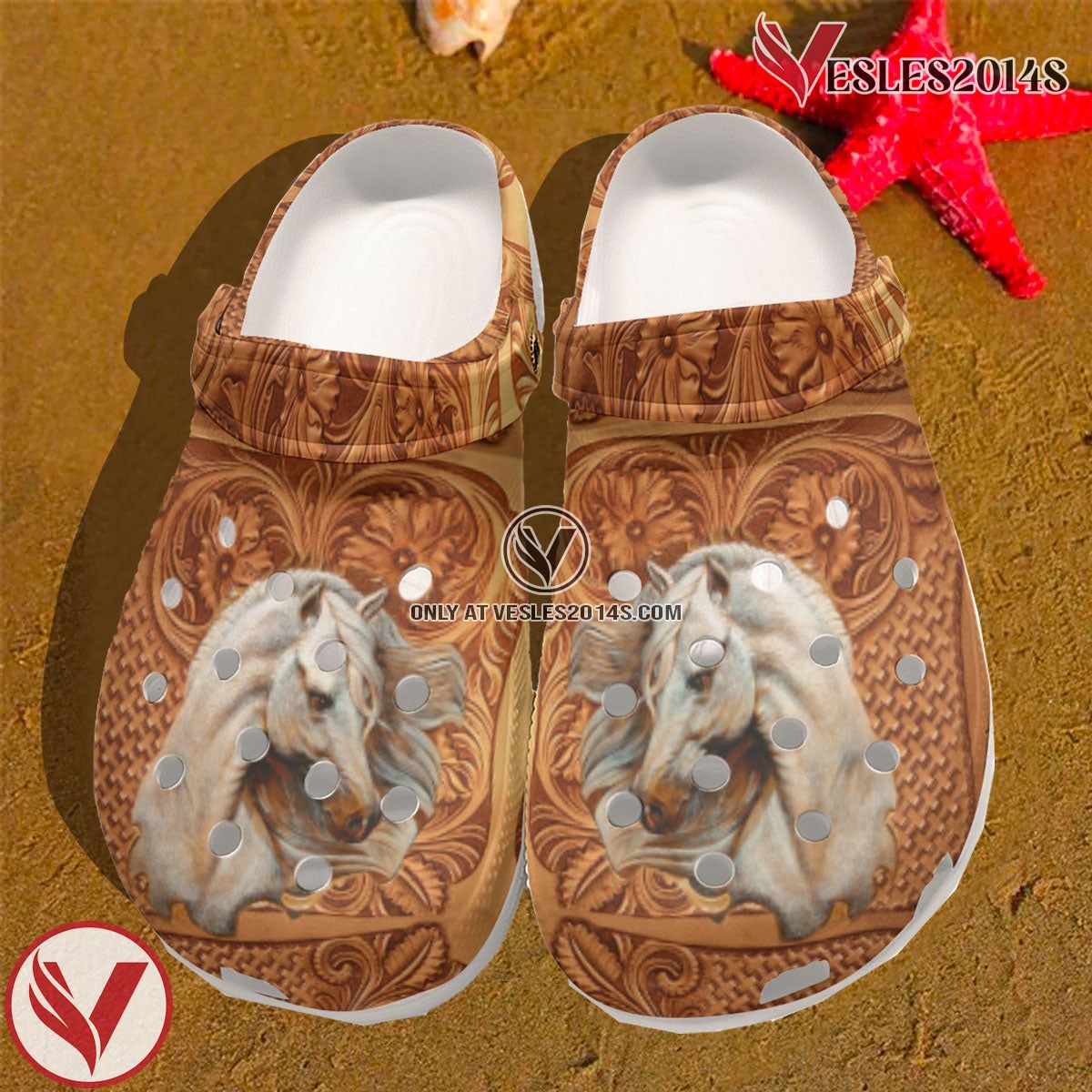 Native American Crocs Clog Shoes For Kid and Adult Style 8, Unique Gift From Vesles2014S 4