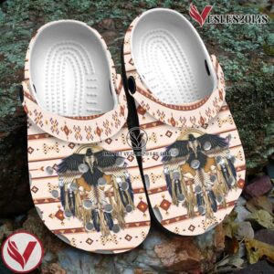 Native American Eagle Crocs For Kid and Adult Style 1, Unique Gift From Vesles2014S 2
