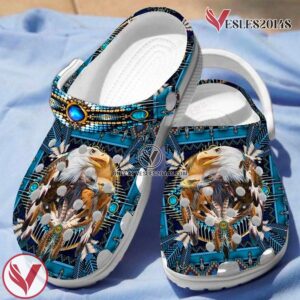 Native American Native Eagle Crocs For Kid and Adult, Unique Gift From Vesles2014S 3