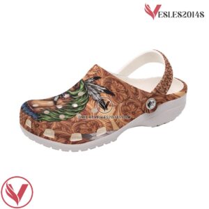 Native American Native Feather – Horse Crocs Clog Shoes For Kid and Adult, Unique Gift From Vesles2014S 4