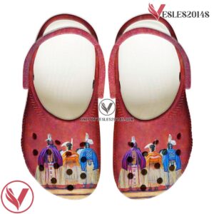 Native American Native Owl Feather Crocs Clog Shoes For Kid and Adult Style 4, Unique Gift From Vesles2014S 2