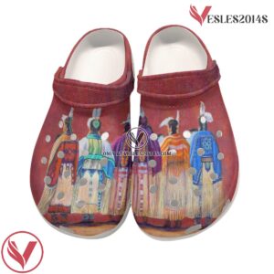 Native American Native Owl Feather Crocs Clog Shoes For Kid and Adult Style 4, Unique Gift From Vesles2014S 4