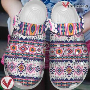 Native American Native Pattern Crocs Clog Shoes For Kid and Adult Style 1, Unique Gift From  Vesles2014S
