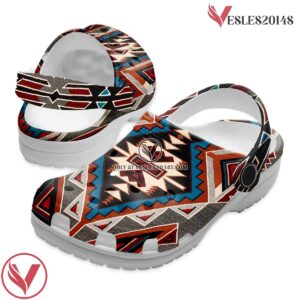 Native American Native Pattern Crocs Clog Shoes For Kid and Adult Style 17, Unique Gift From  Vesles2014S