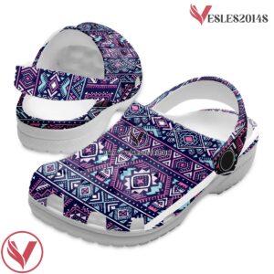 Native American Native Pattern Crocs Clog Shoes For Kid and Adult Style 2, Unique Gift From  Vesles2014S