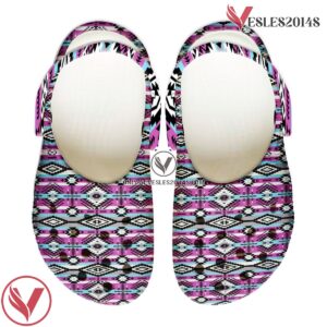 Native American Native Pattern Crocs Clog Shoes For Kid and Adult Style 3, Unique Gift From  Vesles2014S 2