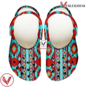 Native American Native Pattern Crocs Clog Shoes For Kid and Adult Style 4, Unique Gift From  Vesles2014S 2