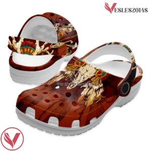 Native American Native Pattern Crocs Clog Shoes For Kid and Adult Style 6, Unique Gift From  Vesles2014S