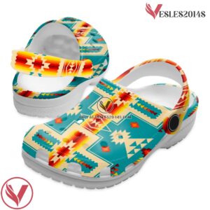 Native American Native Pattern Crocs Clog Shoes For Kid and Adult Style 7, Unique Gift From  Vesles2014S