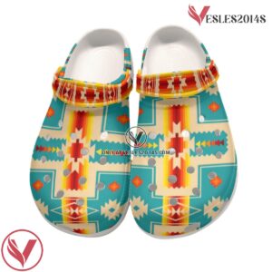 Native American Native Pattern Crocs Clog Shoes For Kid and Adult Style 7, Unique Gift From Vesles2014S 4