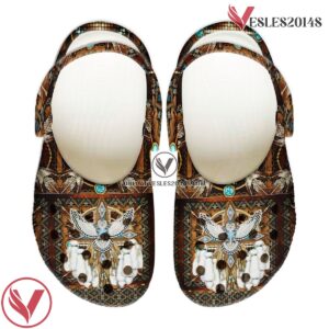 Native American Native Pattern Crocs Clog Shoes For Kid and Adult Style 8, Unique Gift From  Vesles2014S 2