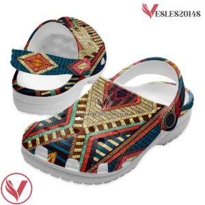 Native American Native Pattern Crocs Clog Shoes For Kid and Adult Style 9, Unique Gift From  Vesles2014S