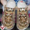 Native American Owl Feather Crocs Clog Shoes For Kid and Adult Style 1, Unique Gift From  Vesles2014S