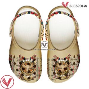 Native American Owl Feather Crocs Clog Shoes For Kid and Adult Style 1, Unique Gift From Vesles2014S 4