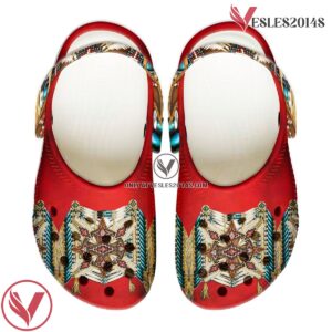 Native American Owl Feather Crocs Clog Shoes For Kid and Adult Style 2, Unique Gift From  Vesles2014S 4