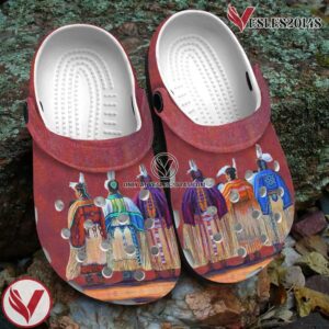 Native American Owl Feather Crocs Clog Shoes For Kid and Adult Style 3, Unique Gift From  Vesles2014S 2