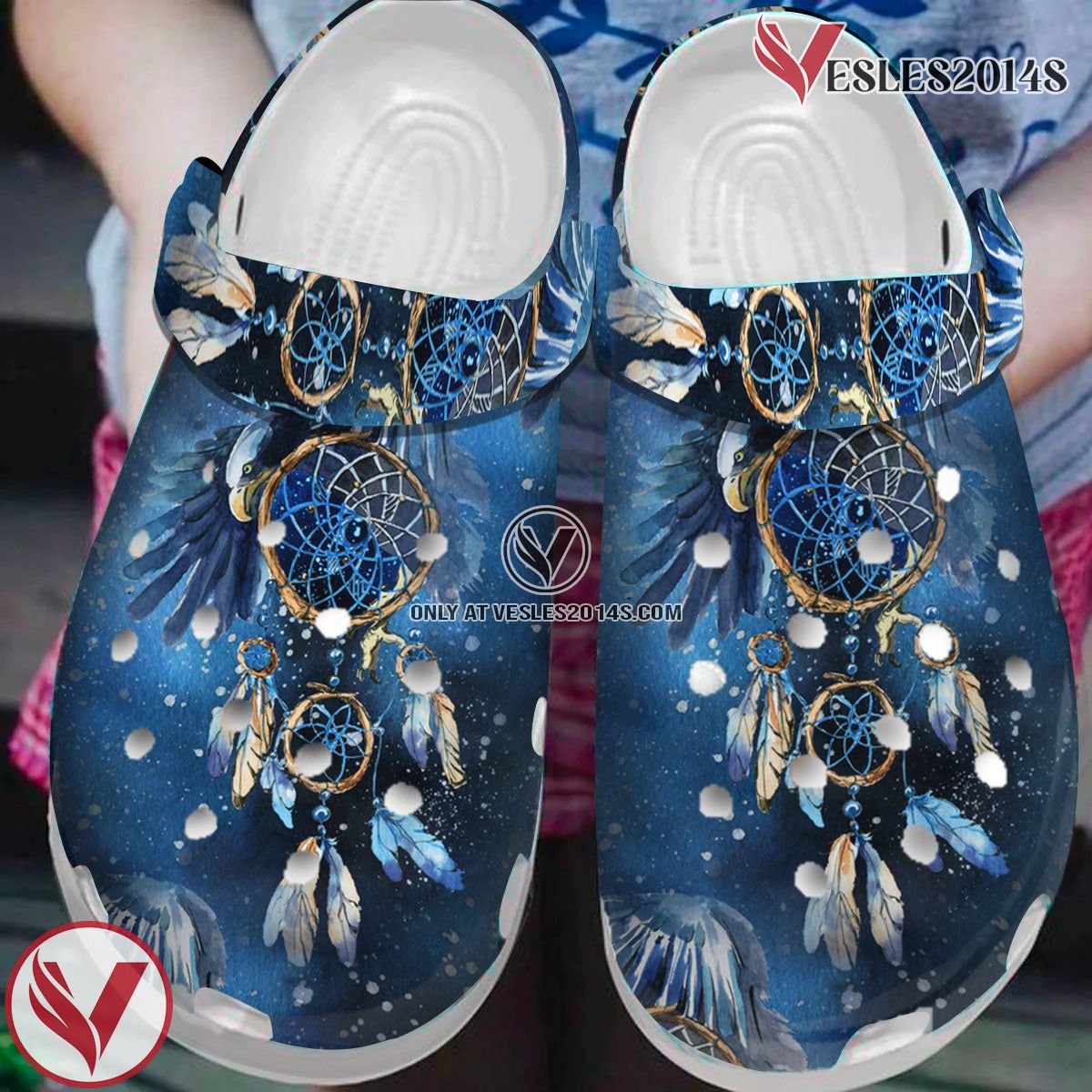 Native American Pattern Crocs Clog Shoes For Kid and Adult Style 10, Unique Gift From  Vesles2014S