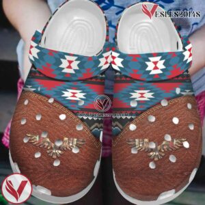 Native American Pattern Crocs Clog Shoes For Kid and Adult Style 14, Unique Gift From  Vesles2014S