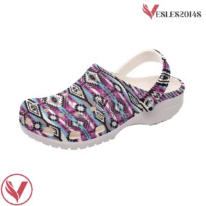 Native American Pattern Crocs Clog Shoes For Kid and Adult Style 15, Unique Gift From  Vesles2014S 4