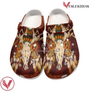 Native American Pattern Crocs Clog Shoes For Kid and Adult Style 16, Unique Gift From  Vesles2014S 3