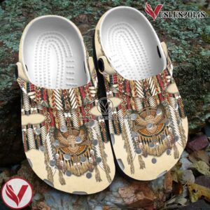 Native American Pattern Crocs Clog Shoes For Kid and Adult Style 18, Unique Gift From  Vesles2014S 2