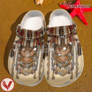 Native American Pattern Crocs Clog Shoes For Kid and Adult Style 18, Unique Gift From  Vesles2014S 3