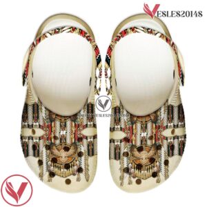 Native American Pattern Crocs Clog Shoes For Kid and Adult Style 18, Unique Gift From  Vesles2014S 4