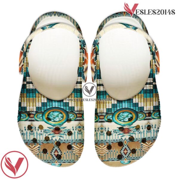 Native American Pattern Crocs Clog Shoes For Kid and Adult Style 19, Unique Gift From  Vesles2014S 4