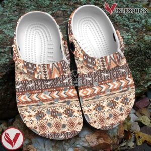 Native American Pattern Crocs Clog Shoes For Kid and Adult Style 2, Unique Gift From  Vesles2014S 2