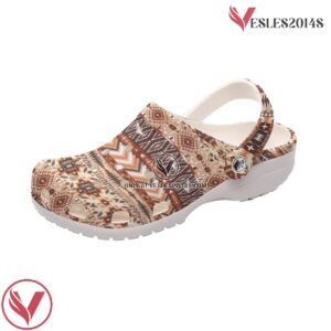 Native American Pattern Crocs Clog Shoes For Kid and Adult Style 2, Unique Gift From  Vesles2014S 4