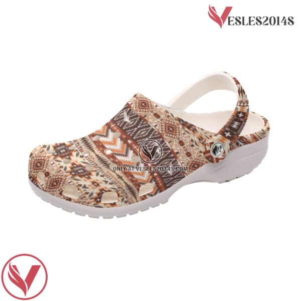 Native American Pattern Crocs Clog Shoes For Kid and Adult Style 2, Unique Gift From  Vesles2014S 4