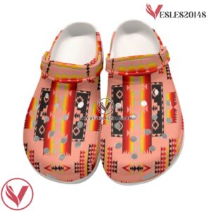 Native American Pattern Crocs Clog Shoes For Kid and Adult Style 21, Unique Gift From  Vesles2014S 3