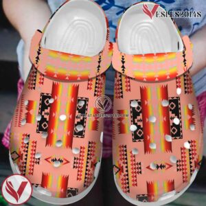 Native American Pattern Crocs Clog Shoes For Kid and Adult Style 21, Unique Gift From  Vesles2014S