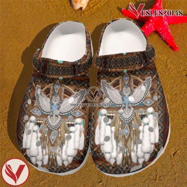 Native American Pattern Crocs Clog Shoes For Kid and Adult Style 22, Unique Gift From  Vesles2014S 3