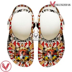 Native American Pattern Crocs Clog Shoes For Kid and Adult Style 23, Unique Gift From  Vesles2014S 4