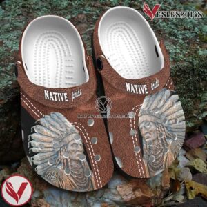 Native American Pattern Crocs Clog Shoes For Kid and Adult Style 24, Unique Gift From  Vesles2014S 2