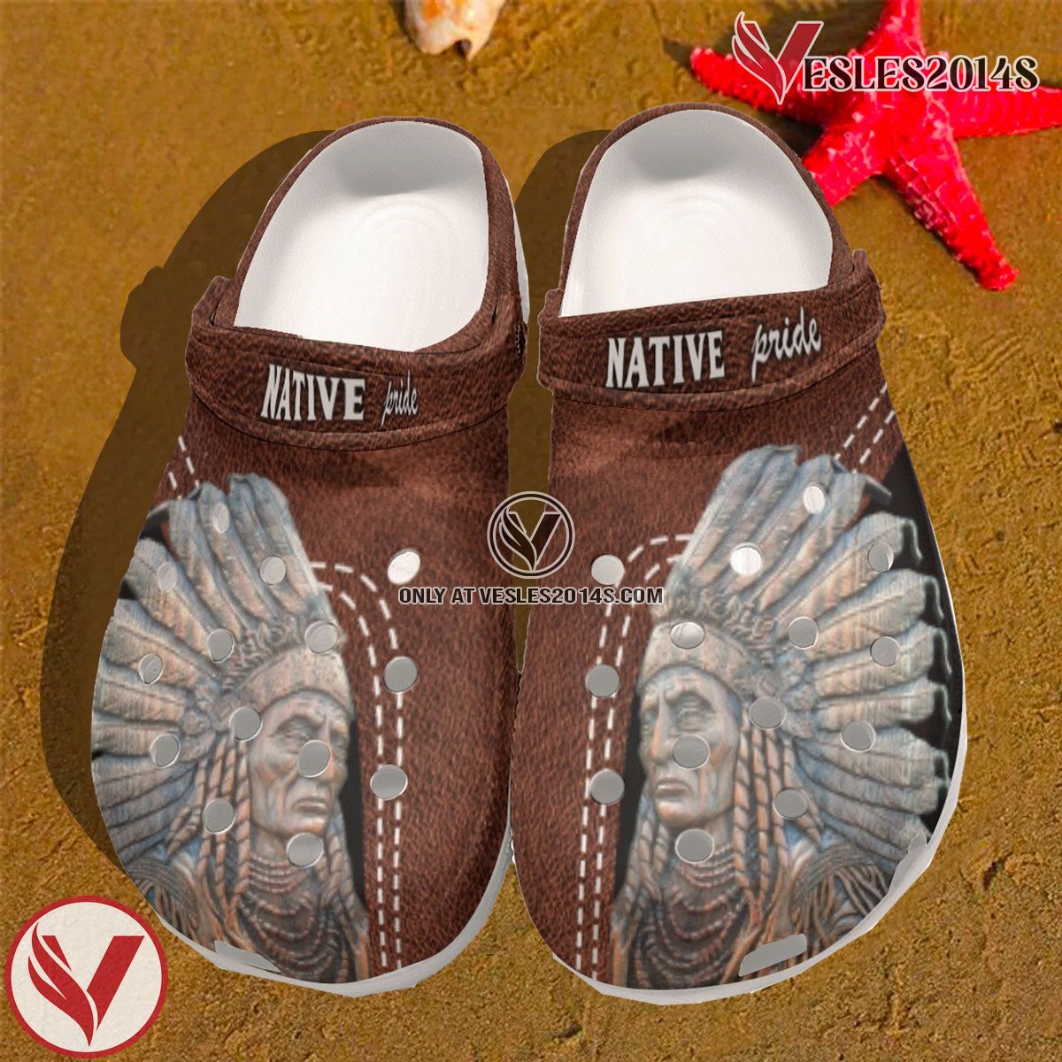 Native American Pattern Crocs Clog Shoes For Kid and Adult Style 24, Unique Gift From  Vesles2014S 3