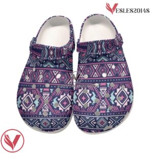 Native American Pattern Crocs Clog Shoes For Kid and Adult Style 25, Unique Gift From  Vesles2014S 3