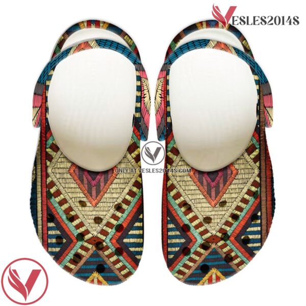 Native American Pattern Crocs Clog Shoes For Kid and Adult Style 26, Unique Gift From  Vesles2014S 4