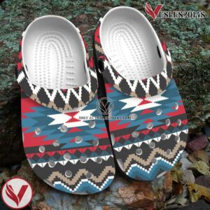 Native American Pattern Crocs Clog Shoes For Kid and Adult Style 3, Unique Gift From  Vesles2014S 2