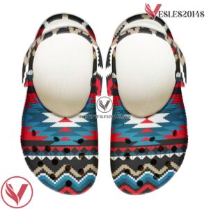 Native American Pattern Crocs Clog Shoes For Kid and Adult Style 3, Unique Gift From  Vesles2014S 4