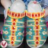 Native American Pattern Crocs Clog Shoes For Kid and Adult Style 4, Unique Gift From  Vesles2014S