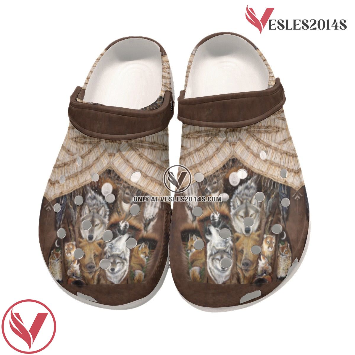 Native American Pattern Crocs Clog Shoes For Kid and Adult Style 5, Unique Gift From  Vesles2014S 3